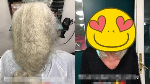 Bà cụ mang "cục tóc" cả năm không gội đến khiến chủ tiệm tóc kinh hãi, kết quả sau 7 tiếng đồng hồ làm cho dân mạng phải thán phục