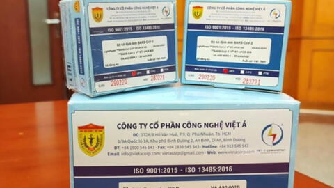 Quy trình cấp phép "thần tốc" kit test của Công ty Việt Á