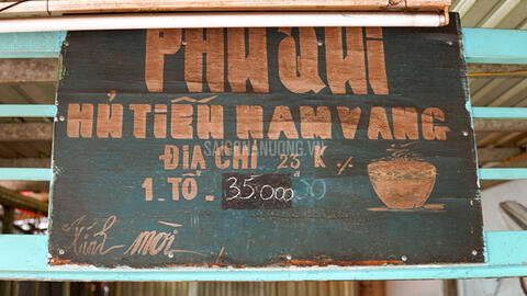 Tiệm hủ tiếu Nam Vang Phú Quí, tinh hoa ẩm thực từ lịch sử