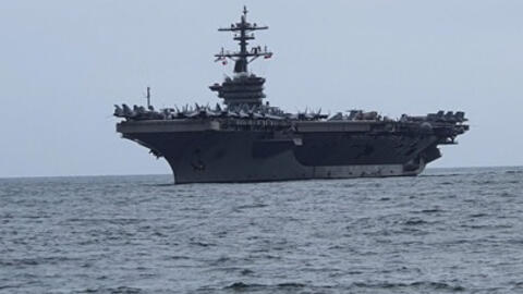 Tàu sân bay USS Theodore Roosevelt của Mỹ cập bến Đà Nẵng