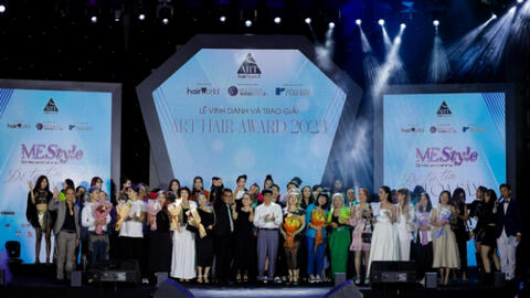 Art Hair Award Vietnam 2023: Sự hòa quyện giữa phong cách nổi bật và gương mặt khả ái