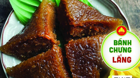 Tác giả  thương hiệu “Bánh Chưng Đất Tổ”  ra mắt  món “Bánh Chưng Lẳng”