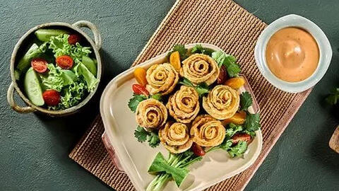 Món ngon mỗi ngày: Hoành thánh hoa hồng