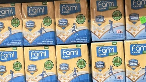 Nhật Bản thu hồi lô sữa đậu nành Fami Canxi nhập từ Việt Nam