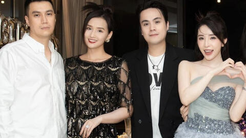 "Vũ trụ VTV" tụ họp chúc mừng sinh nhật Quỳnh Nga, tình tin đồn Việt Anh gây chú ý vì hành động khác lạ