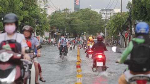 Nguyên nhân TPHCM và miền Nam mưa to ban đêm