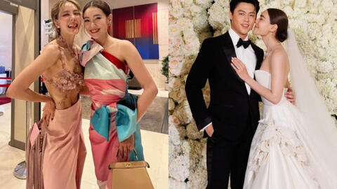 Sau Yaya Urassaya, mỹ nhân thị phi Thái Lan bị chỉ trích vì diện trang phục sexy quá đà đến dự hôn lễ của Mark Prin - Kimmy