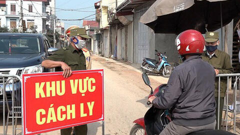 Hà Nội cách ly gần 1400 người ở ổ dịch mới