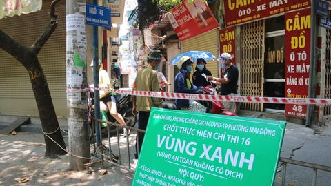 Hà Nội: 40 chốt bảo vệ "vùng xanh" tại các khu dân cư