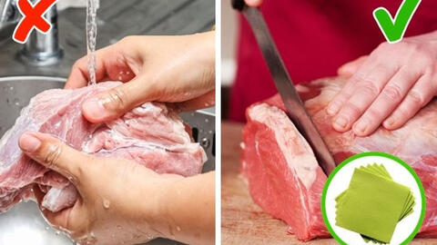 5 loại thực phẩm nên và không nên rửa trước khi nấu