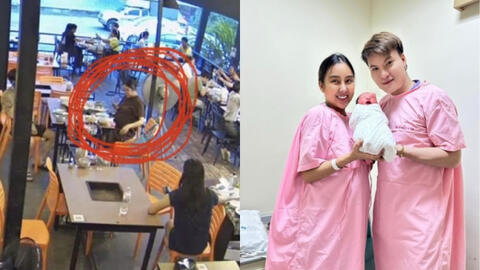Đang ăn thì đau bụng chuyển dạ, thai phụ nói một câu khiến chủ nhà hàng "trố mắt", tạo ra câu chuyện cực viral trên mạng xã hội