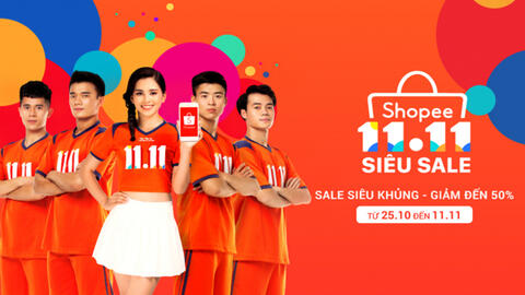 Tưng bừng khuyến mại đón ngày Lễ độc thân 11/11: Săn sale kẻo lỡ!