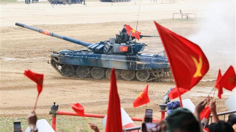 Xe tăng Việt Nam lọt vào bán kết Army Games 2022