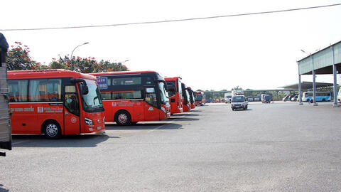 Từ 30/5, An Giang tạm dừng vận tải hành khách đi Long An và TP.HCM