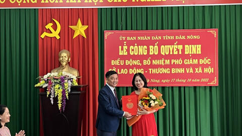 Phó giám đốc Sở xin thôi việc ngay lễ công bố quyết định bổ nhiệm