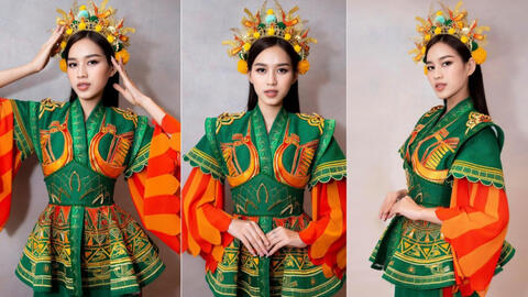 Đỗ Hà tiết lộ hình ảnh trang phục lấy cảm hứng từ Bà Triệu sẽ trình diễn tại Miss World 2021