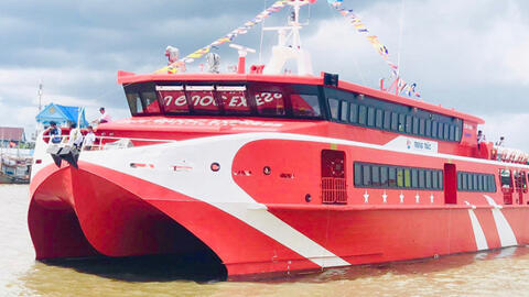 Tuyến du lịch biển bằng tàu cao tốc đầu tiên ở Cà Mau