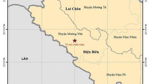 Động đất ở Lai Châu