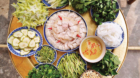 Bữa mắm rươi đầu năm mới