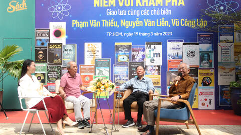 NXB Trẻ kỷ niệm 15 năm tủ sách “Khoa học & Khám phá”