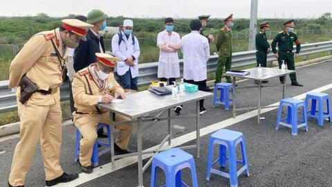 Hà Nội: Lập 30 chốt cửa ngõ ra vào thành phố từ 18h ngày 2/4