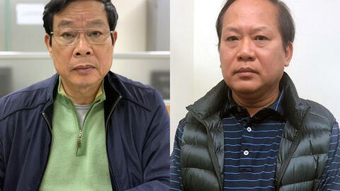 Hai cựu Bộ Trưởng Nguyễn Bắc Son và Trương Minh Tuấn ra hầu tòa