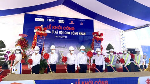 Khởi công dự án 1.000 căn hộ cho công nhân ở TP. Thủ Đức