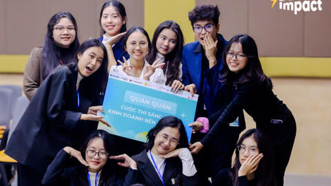 Dash For Impact: Hiện thực hóa giấc mơ tập làm kinh doanh cho học sinh THPT