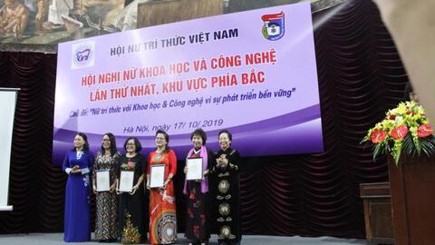 Hội Nữ trí thức Việt Nam tổ chức thành công Hội nghị Nữ khoa học và công nghệ lần thứ nhất, Khu vực miền Bắc