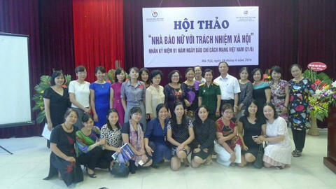 Nữ trí thức nhà báo - Đội ngũ truyền thông chuyên nghiệp của Hội Nữ trí thức Việt Nam