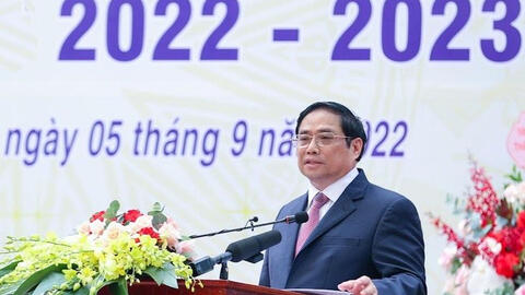 Thủ tướng Phạm Minh Chính: Đừng vì bệnh thành tích mà làm tổn thương con trẻ