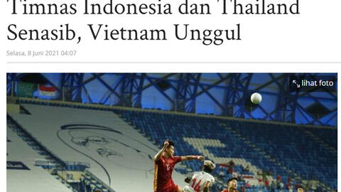 Báo chí Indonesia chê đội tuyển nước nhà "thảm hại", khen Việt Nam xuất sắc