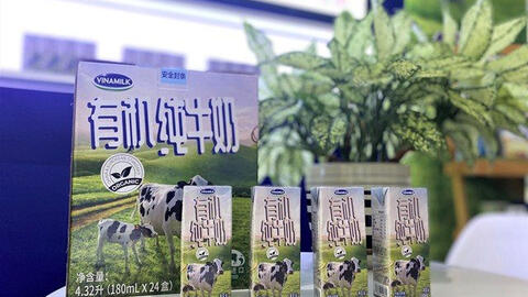 Vinamilk ra mắt sữa tươi Organic 'Tiêu chuẩn kép' trong triển lãm quốc tế hàng đầu tại thượng hải