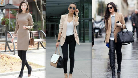 Legging đen, mặc sao cho sang chảnh?