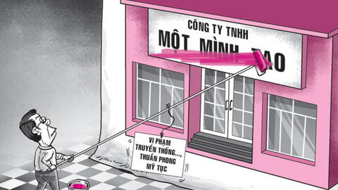 Bà Phương Hằng có thể đăng ký thành lập doanh nghiệp "Một Mình Tao" được không?