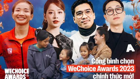 WeChoice Awards 2023: Cổng bình chọn chính thức được mở!