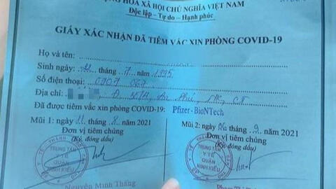 Xác minh nhân thân cô gái khoe tiêm hai mũi vaccine nhờ 'xin ông anh'