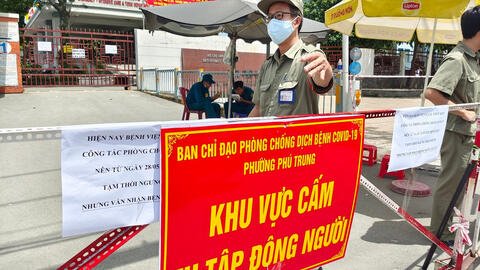 TP.HCM phong tỏa hai bệnh viện vì bệnh nhân COVID-19 đến khám
