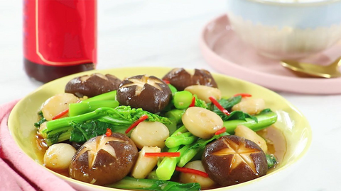 Món ngon mỗi ngày: Cải ngồng xào nấm