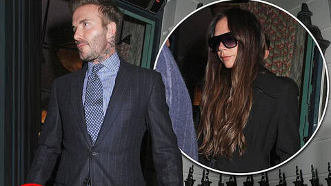 David Beckham đi ăn tối cùng cậu hai tại một nhà hàng sang trọng, fan chú ý đến điểm bất thường ở tay phải
