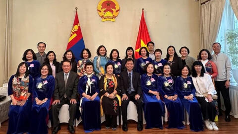 Hợp tác giữa các nhà khoa học và kỹ sư nữ Việt Nam và Mông Cổ