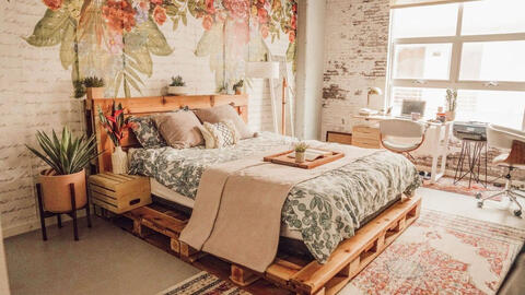 20 ý tưởng trang trí giường pallet gỗ tuyệt vời cho ngôi nhà của bạn