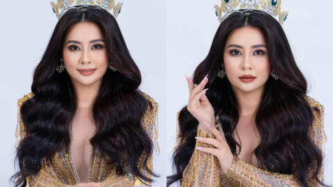 Hoa hậu Phan Kim Oanh làm Phó Chủ tịch cuộc thi Mrs Grand International
