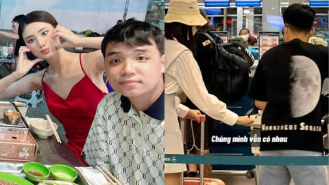 Bạn trai Hoa hậu Ý Nhi khiến netizen thiện cảm: Sóng gió vẫn nắm chặt tay, tiễn người yêu du học vẫn có loạt hành động ghi điểm!
