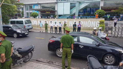 Hải Phòng phong tỏa Bệnh viện quốc tế vì có trường hợp nghi nhiễm COVID-19