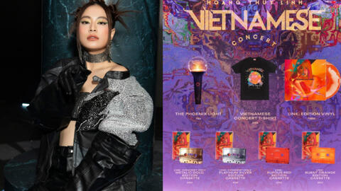 Hoàng Thuỳ Linh tung bộ sản phẩm độc quyền cho concert: Từ 350.000 đến hơn 1 triệu, 1 thứ khiến fan thích thú