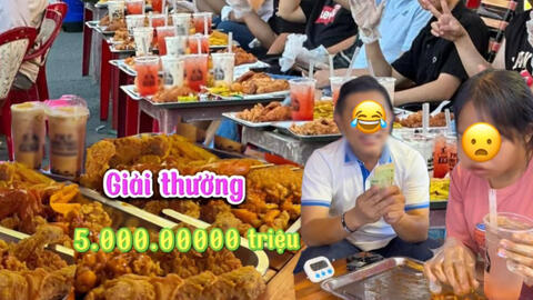 Xôn xao thử thách ăn hết suất khổng lồ nhận thưởng: người chơi thắng thuyết phục, chủ quán lại ngậm ngùi tiếc nuối