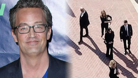 Đám tang Matthew Perry: Dàn sao “Friends” có mặt từ sớm để nói lời từ biệt cuối cùng tới bạn thân