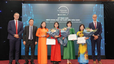 Giải thưởng L’Oréal – UNESCO Vì sự phát triển phụ nữ trong khoa học vinh danh 3 Nhà khoa học nữ xuất sắc năm 2023