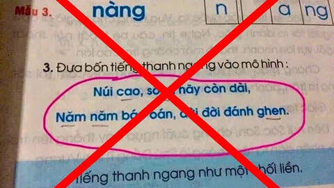 Bộ GD đề nghị xử lý nghiêm cá nhân, tổ chức xuyên tạc sách giáo khoa